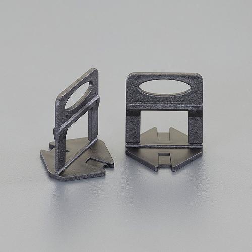 エスコ ESCO  【個人宅不可】 2.0mm スペーサー＆レベリングクリップ （250個） EA5...