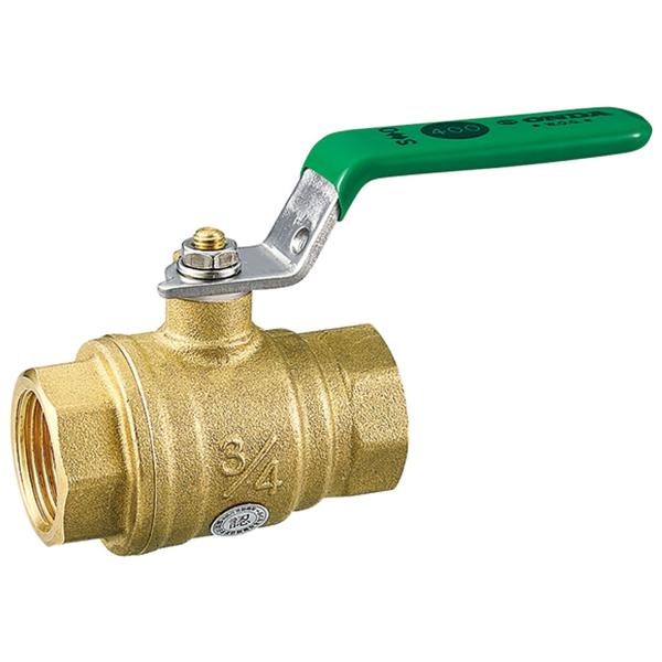 エスコ ESCO  【個人宅不可】 15A フルボア型ボールバルブ（消化設備用/真鍮製） EA470...