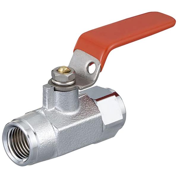 エスコ ESCO  【個人宅不可】 G 1/4” ミニボールバルブ（メッキ付） EA425AG-11...