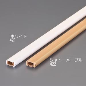 エスコ ESCO 【個人宅不可】 20x10.5x2100mm 後付け戸当たり（ホワイト） EA944KD-421 [2-1695098]