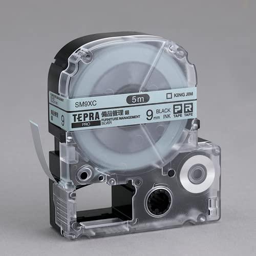 エスコ ESCO EA761DD-5 36mm テープカセット（備品管理ラベル/銀） EA761DD...