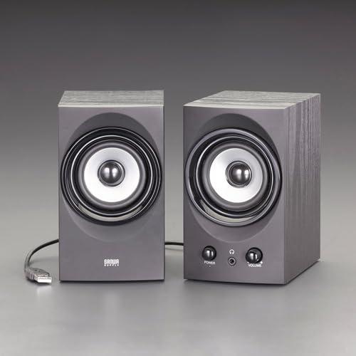 エスコ ESCO  【個人宅不可】 90x118x150mm ハイパワースピーカー（USB電源） E...