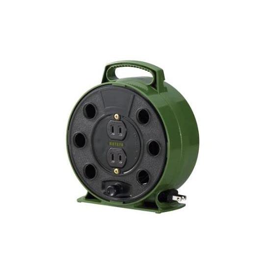 エスコ ESCO  【個人宅不可】 AC125V/15A/5m コードリール EA815CD-21 ...