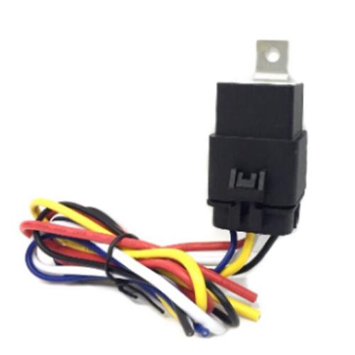 エスコ ESCO  【個人宅不可】 DC24V/20A/5極 防水リレーソケット EA538RB-4...
