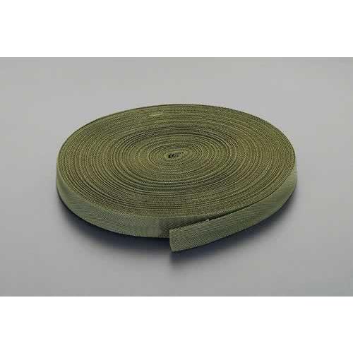 エスコ ESCO  【個人宅不可】 20x1.0mm/50m ベルト・綾織平（PP製・OD色） EA...