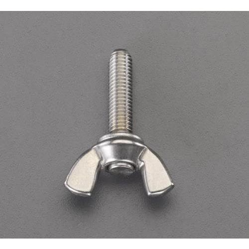 エスコ ESCO  【個人宅不可】 M 8x20mm 蝶ボルト（ステンレス製/1個） EA949HF...