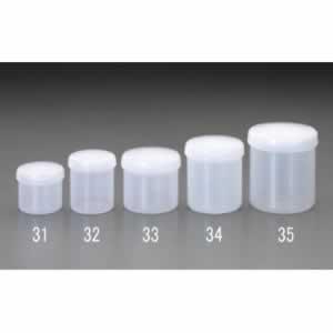 エスコ ESCO  【個人宅不可】 83x 99mm/310ml 広口ポリ容器 EA508AM-34...