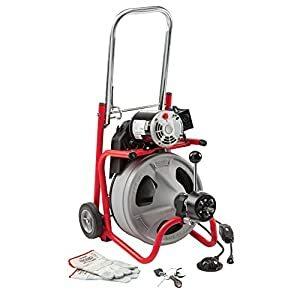 リジッド RIDGID 排水管掃除機（電動タイプ） K-400AF W/C-45IW ドレンクリーナー 27013 [213-270139]