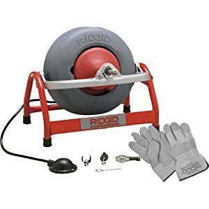 リジッド RIDGID 排水管掃除機（電動タイプ） K-3800 W/C-46 ドレンクリーナー 53127 [213-531278]