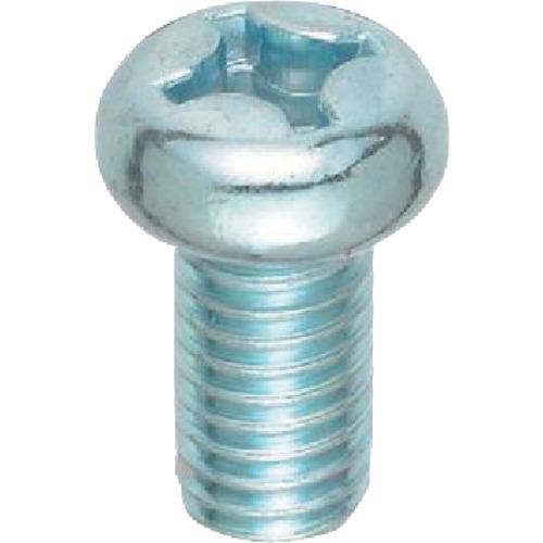 八幡ねじ YAHATA 十字穴付ナベ小ねじ全ねじ ユニクロ M4X50 （400本入） 458017...