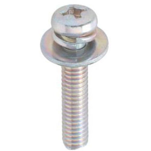 八幡ねじ YAHATA ナベ組込ねじ 薄板用 P-3 三価クロメート M4×50 （250本 458...