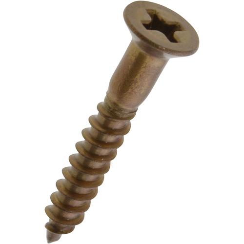 八幡ねじ 【4Pk販売】YAHATA ステンレス皿木ねじブロンズ JS 3.8×38（31本 497...