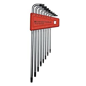 PB SWISSTOOLS 411BH/6-25 L型いじり止めヘクスローブレンチセット 411BH...
