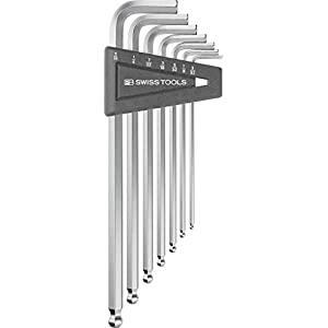 PB SWISSTOOLS ボール付ロング六角棒レンチセット 212LH-10CN(212LHC