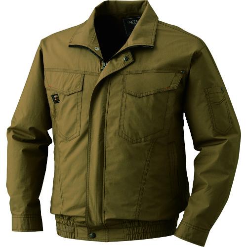 空調服 空調服 綿薄手タチエリウェアのみ キャメル 3L KU91400-C20-S5 [2616-...