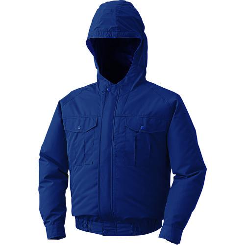 空調服 空調服 フード付屋外作業用空調服［［R下］］ ウェアのみ ダークブルー 4L KU90800...