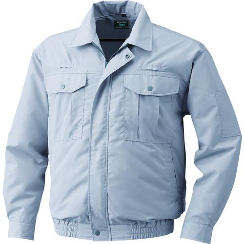 空調服 空調服 ポリエステル製フルハーネス仕様空調服［［R下］］ ウエアのみ シルバー L KU90...