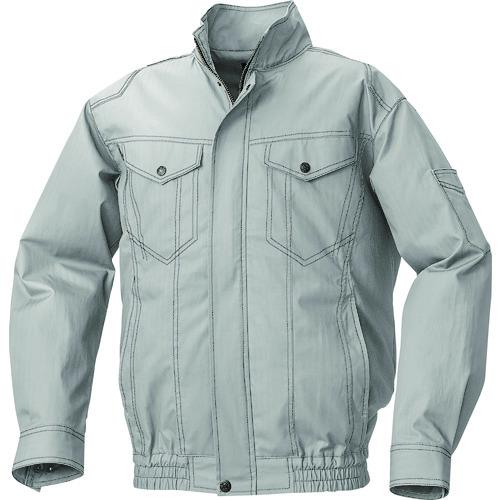 空調服 空調服 綿ヘリンボーン空調服［［R下］］ ウェアのみ シルバー LL KU92040C06S...