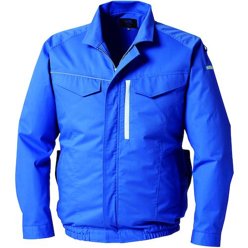 空調服 空調服 空調服［［R下］］ 長袖ブルゾン ブルー KU92210N50S4 [2616-85...
