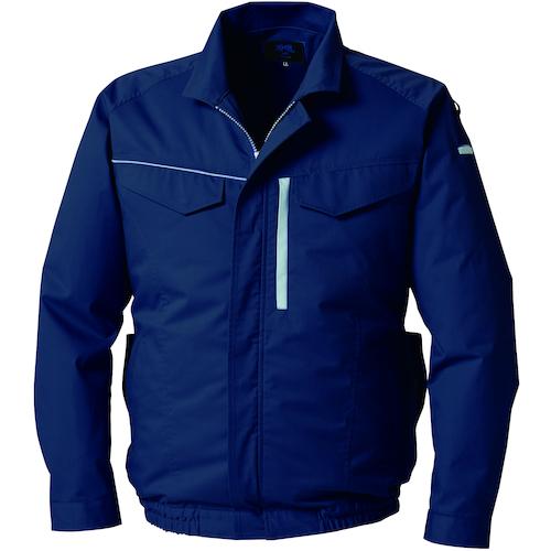 空調服 空調服 空調服［［R下］］ 長袖ブルゾン ネイビー KU92210N80S1 [2616-8...