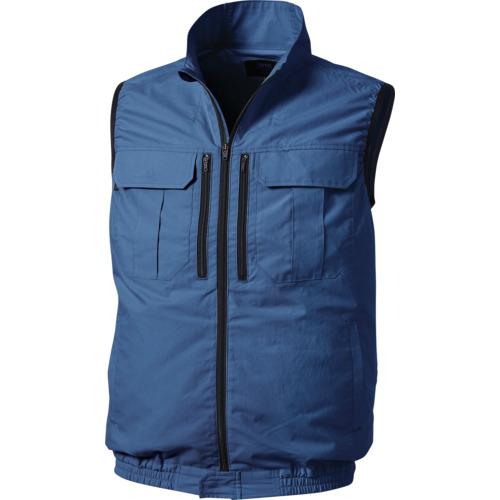 空調服 空調服 ベスト ダークブルー 4L KU92300C14S6 [2616-8527050]