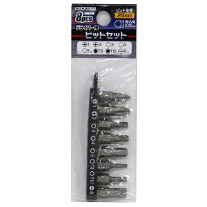 トップマン 8PCS ドライバー用ビットセット 4001539 [2642-0196303]