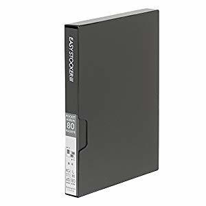 ナカバヤシ イージーストッカー3/L判2段80枚/ブラック アカ-E3PL-80D/WY [274-...