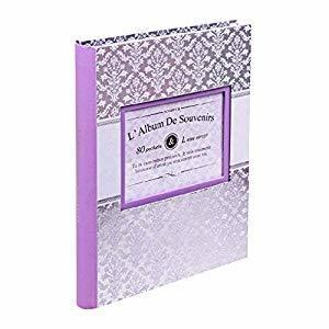 ナカバヤシ ウィンドウカバーアルバムL80-エレガントーバイオレット ア-FTPW-L-204-V ...