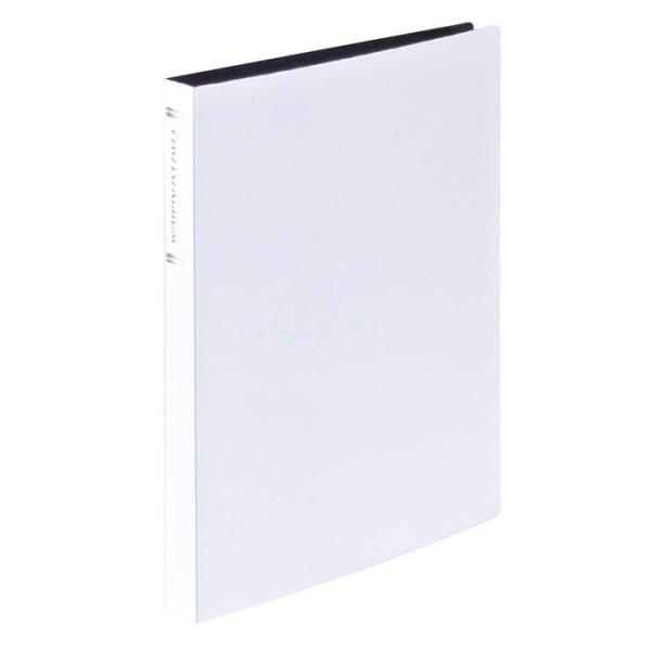 ナカバヤシ 超透明ポケットアルバムL判88枚/ホワイト CTPL-80-W/G [274-36557...