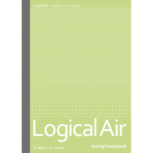 ナカバヤシ ロジカルエアー方眼5mm罫 A5 30枚 ノ-A514S [274-649946]