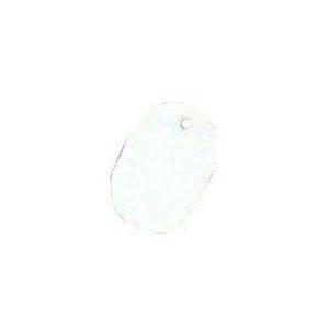 日本緑十字社 小判札（無地札） 小判札45-W 白 45×30mm スチロール樹脂 200011 [279-026556]