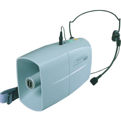 日本緑十字社 ウエストホン（ハンズフリー型メガホン） メガホンー3WH 全長215mm ホイッスル音...