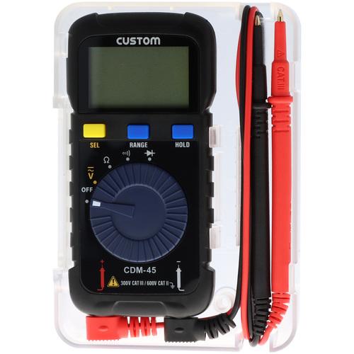 カスタム CUSTOM デジタルマルチメーター CDM-45 [296-100709]