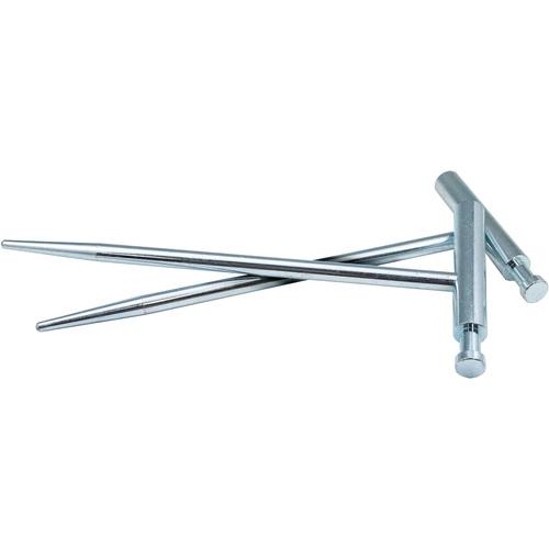 カスタム CUSTOM T型補助接地棒（2本セット） ET-01U-T [296-110111]