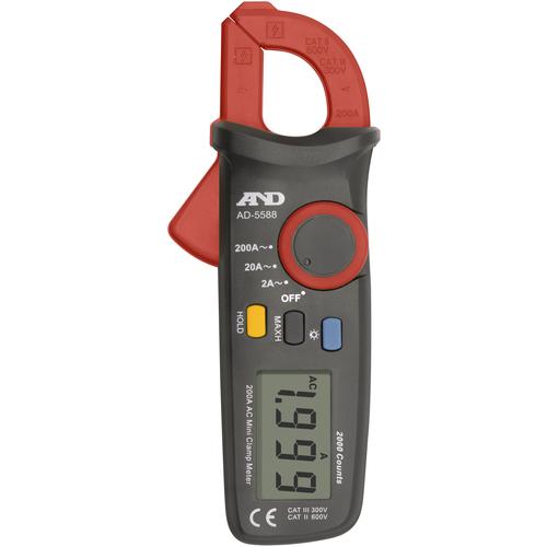 エー・アンド・デイ AND A＆D ミニクランプメーター AD-5588 一般校正付き AD5588...