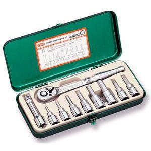 TONE ヘキサゴンソケットレンチセット　No.H3082 トネ TONE ヘキサゴンソケットレンチセット H3082[30-000559