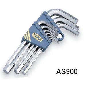 トネ TONE 六角棒L形レンチセット AS900[30-018509]