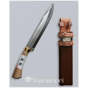 五十嵐刃物 240mm 鋼付 山鉈 鍔付コブ柄 和釘 C-30 [B050801]