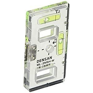 デンサン スイッチボックス ケガキレベル ML-2MSH マグネット付 水平器