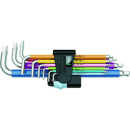 ヴェラ Wera 3950SPKL/9 ステンレス マルチカラーヘックスキーセット 022669 [...