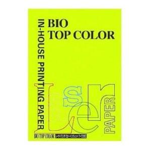 伊東屋 バイオトップカラーA4（100枚入） [32246] BT114 ライムグリーン [342-...