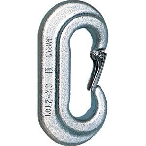 オーエッチ工業 ＯＨ シャックル Cカン 安全レバー付 使用荷重1000Kg CK-10S[35-858314]