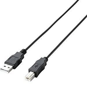 エレコム EURoHS指令準拠エコUSB2.0ケーブル1mブラック U2C-JB10BK [A230...