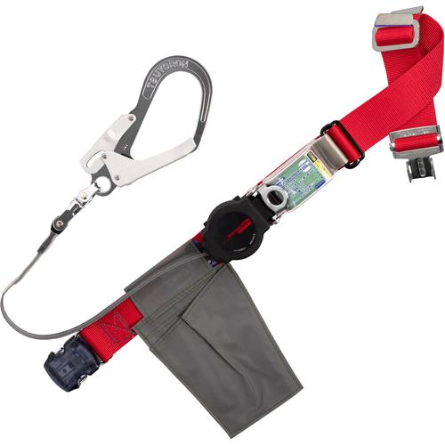 藤井電工 TSUYORON 胴ベルト型墜落制止用器具（巻取タイプ）ロック機 TB-ORL-OT593...