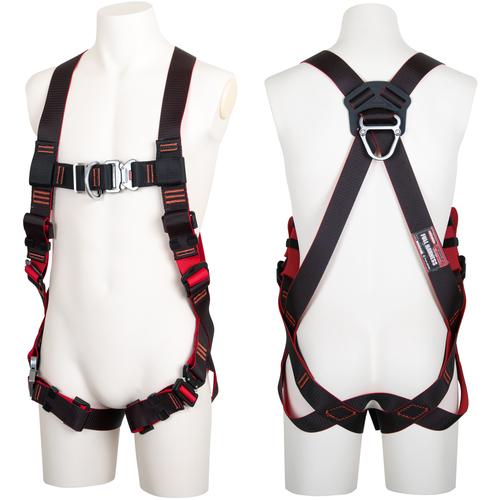 藤井電工 TSUYORON レヴォハーネス ハーネス本体のみ 黒・赤 Sサイズ 胸D環付 TH508...