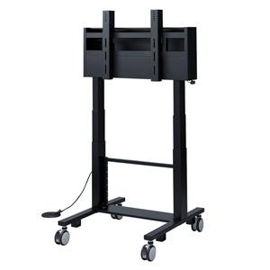 サンワサプライ  【別途送料】60型〜84型対応電動上下昇降液晶・プラズマディスプレイスタンド(高耐...