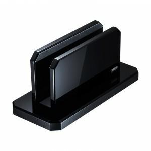 サンワサプライ 【代引不可】 ノートパソコン用アクリルスタンド（縦置きタイプ） PDA-STN32B...