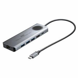 サンワサプライ 【代引不可】 USB3.2 Gen2対応Type-Cドッキングステーション USB-...