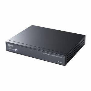 サンワサプライ  2.5G対応 スイッチングハブ(5ポート・マグネット付き） LAN-2GIGAS5...