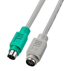 サンワサプライ マウス延長ケーブル KB-MAE4K KB-MAE4K  [444-846261]